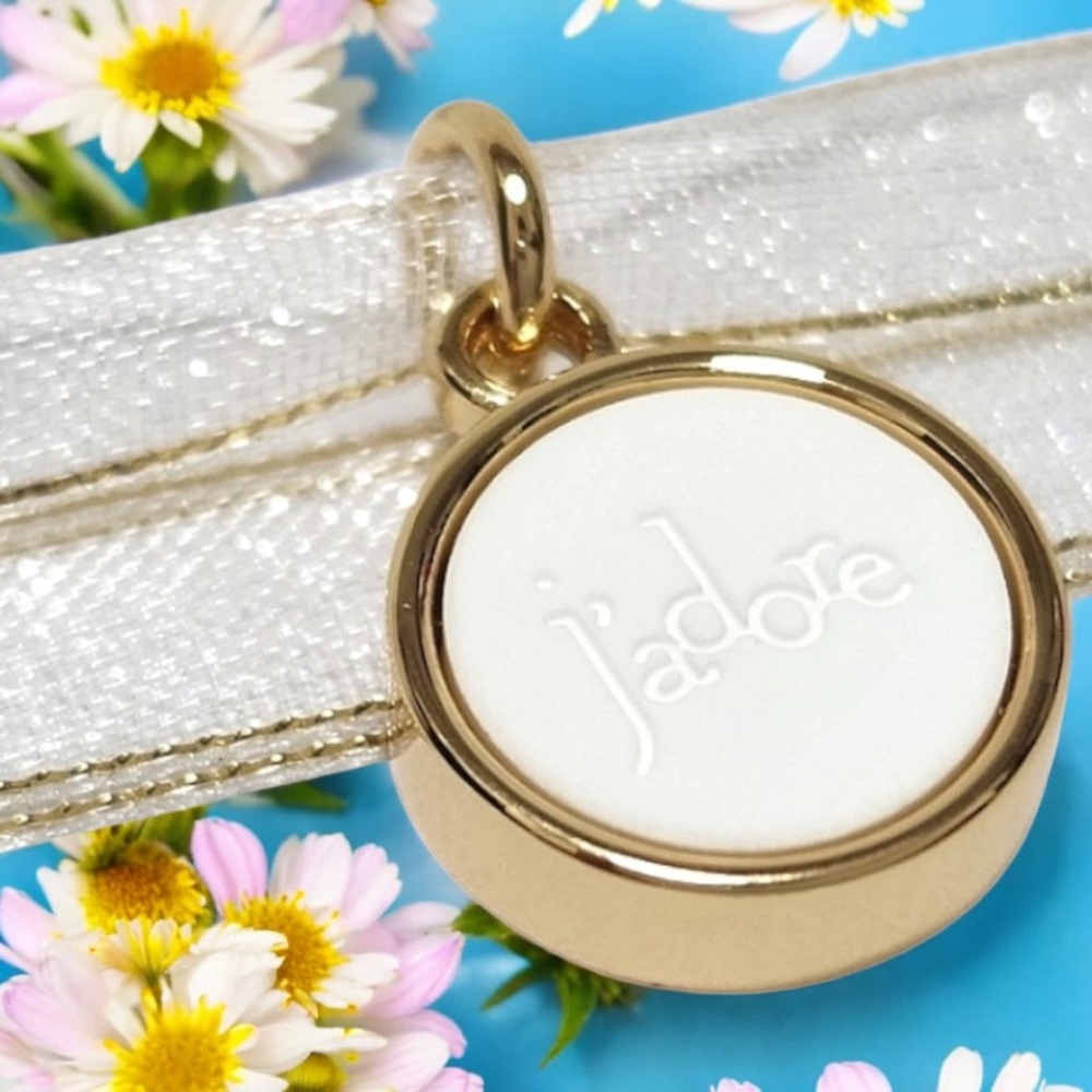 Dior Gold and White J'adore Ceramic Diffuser Bracelet New Gift Ready Luxury - Picture 6 of 10